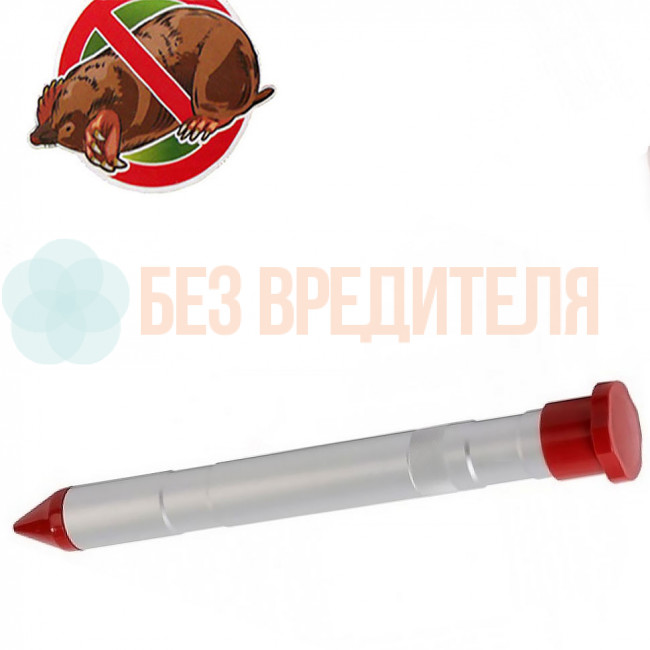 Отпугиватель кротов Grinda в металлическом корпусе Отпугиватель кротов Grinda в металлическом корпусе