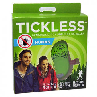 Отпугиватель клещей Tickless Human зеленый Отпугиватель клещей Tickless Human зеленый
