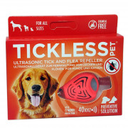Отпугиватель клещей для собак Tickless Pet красный Отпугиватель клещей для собак Tickless Pet красный